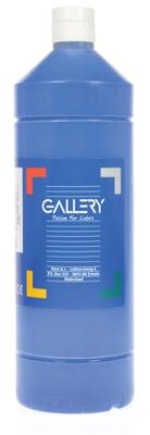 Gallery plakkaatverf, flacon van 1 l, donkerblauw