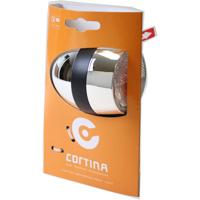 Cortina koplamp amsterdam batterij chroom zwart - thumbnail