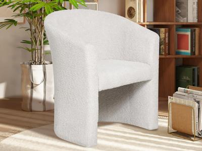 Fauteuil CARLOS bouclé zand Fauteuil CARLOS bouclé zand