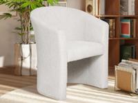 Fauteuil CARLOS bouclé zand - thumbnail