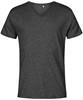 Promodoro XO1425 Men´s V-Neck T-Shirt - Heather Black - S