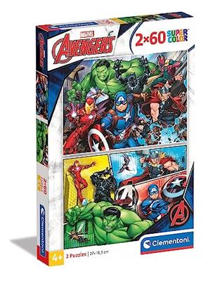 Clementoni puzzel the avengers, 2x60st. Clementoni puzzel the avengers, 2x60st.