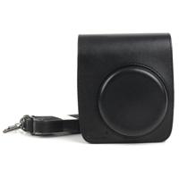 PU leder Camera tas voor FUJIFILM Instax Mini 90 Camera met verstelbare schouder Strap(Black) - thumbnail