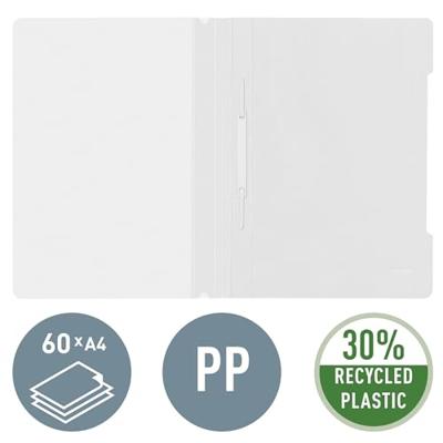 Leitz Snelhechtmap wit, ft A4