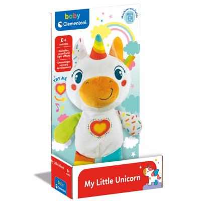 Clementoni Knuffel Eenhoorn + Licht en Geluid