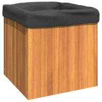 VidaXL Plantenbak 45x45x45 cm massief acaciahout - thumbnail