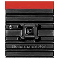 HellermannTyton FMB4APT-A-PA66HS-BK (10) Bevestigingssokkel Zelfklevend 151-03669 Flexibele sokkel Zwart 10 stuk(s) - thumbnail