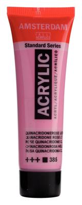 Royal Talens Amsterdam Standard Series Acrylverf Tube 20 ml - Quinacridoneroze Licht 385