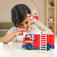 Moose Toys Bluey's brandweerwagen met 2 speelfiguren - thumbnail