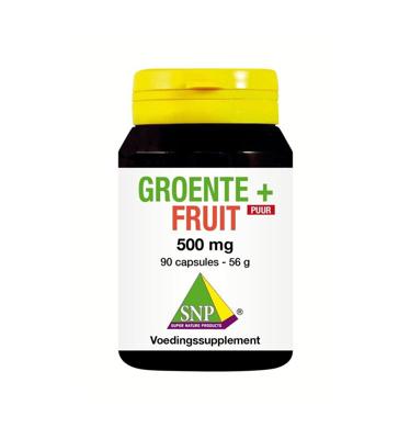 SNP Groente & fruit 500mg puur 90 Vegetarische capsules