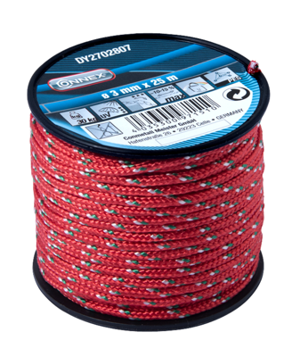 Connex Pes Touw Rood 3Mmx25M - DY2702807