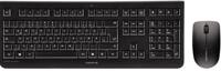 CHERRY DW 3000 toetsenbord Inclusief muis Universeel RF Draadloos AZERTY Belgisch Zwart - thumbnail