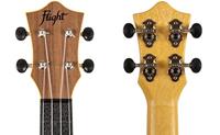Flight Travel Series TUSL50 Walnut Salamander Concert Scale sopraan ukelele met gigbag - thumbnail