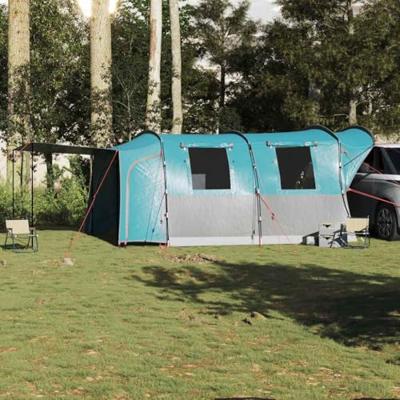 Autotent 4-persoons waterdicht blauw
