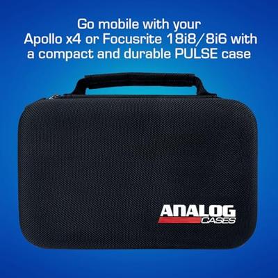 Analog Cases PULSE case for Focusrite Scarlett 18i8, UA Apollo X4 - thumbnail