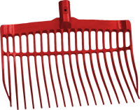 Mestvork zonder steel Rood - thumbnail