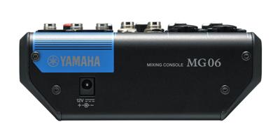 Yamaha MG06 mengpaneel 6-kanaals Yamaha MG06 mengpaneel 6-kanaals