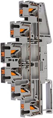 Phoenix Contact 3210512 Meeretageklem 5.2 mm Snelaansluiting Grijs 50 stuk(s)