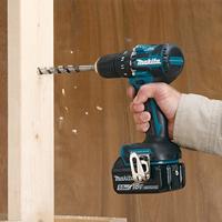 Makita DHP487RTJ 18v Klopboor-/schroefmachine koolborstelloos 5,0 Ah accu (2 st), snellader, Mbox - thumbnail