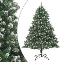 VidaXL Kunstkerstboom met standaard 180 cm pvc - thumbnail