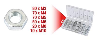 KS Tools 970.0440 9700440 Moeren assortiment DIN 934 1 stuk(s)