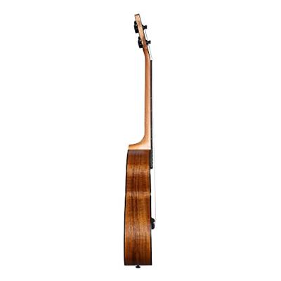 Cascha HH 2349 solid top acacia tenor ukelele set - thumbnail