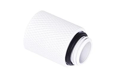 Alphacool Eiszapfen verlengstuk 20 mm G1/4 AG to G1/4 IG - White verlenging