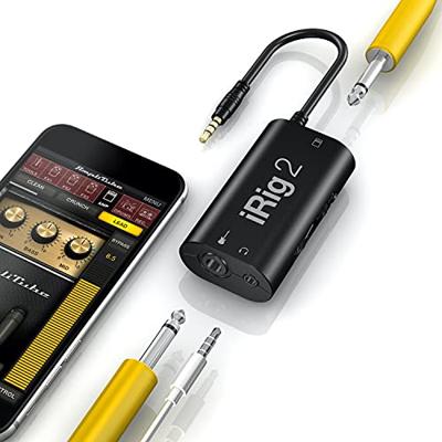 IK Multimedia iRig 2 gitaarinterface voor iOS en macOS