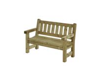 Parkbank Zeist 135 cm Talen Buitenmeubelen - Talen buitenmeubelen - thumbnail