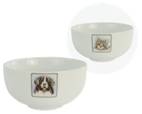 Boerenwinkel Kom Hond-Kat - thumbnail