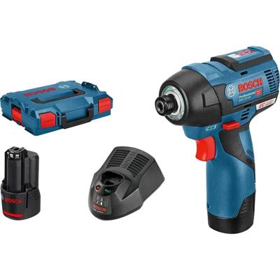 Bosch Professional GDR 12V-110 06019E0005 Accu-draaislagmoeraanzetter 110 Nm 12 V Aantal meegeleverde accus: 2 3 Ah Li-ion Incl. 2 accus