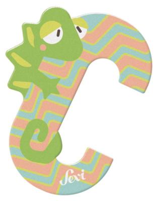 Sevi letter c chameleon: 10 cm (83003)