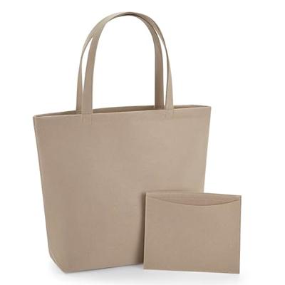 Atlantis BG721 Felt Shopper - Sand - 49 x 39 x 13,5 cm
