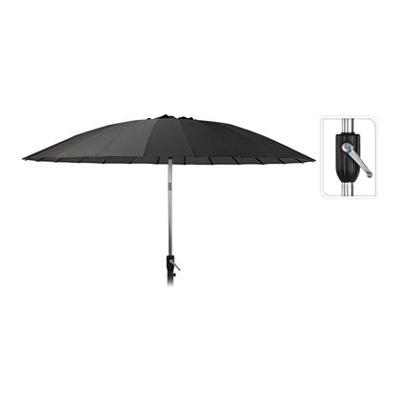 Parasol shanghai 270cm zwart Parasol shanghai 270cm zwart