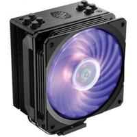 Cooler Master rr-212s-20pc-r2 hyper 212rgb black edition w/ lga1700, 120mm, 650-2000 rpm, 4-heatpipe - thumbnail