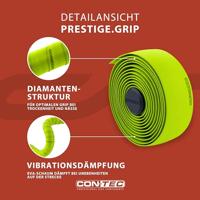 CONTEC stuurlint "prestige.grip ct bar tape prestige.grip 200mm green - thumbnail