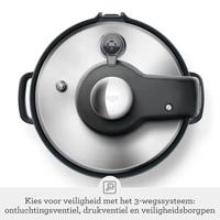 Sage The Fast Slow Go Slowcooker Zilver - thumbnail