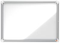 Nobo Premium Plus binnenvitrine, draaideur met slot, magnetisch, 8 x A4 - thumbnail
