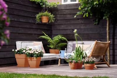 Elho pot vibia campana rond D20cm - terra - thumbnail