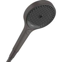 Hansgrohe Handdouche Rainfinity 130 3jet EcoSmart Geborsteld Zwart Chroom - thumbnail