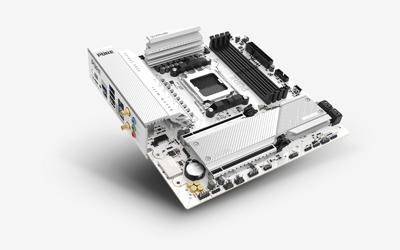 Sapphire 52123-02-40G Moederbord Socket AMD AM5 Vormfactor Micro-ATX Moederbord chipset AMD® B850