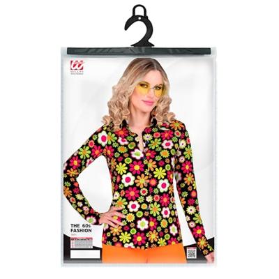 Party Blouse 60&apos;s Bloemen Dames