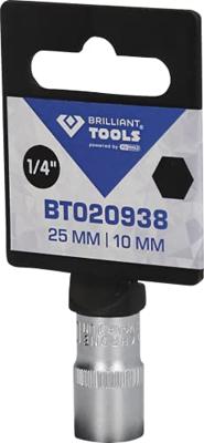 Brilliant Tools BT020938 BT020938 Verwisselbare kop 10 mm Brilliant Tools BT020938 BT020938 Verwisselbare kop 10 mm