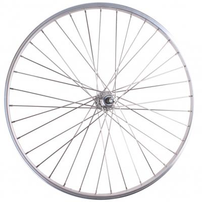 Roland achterwiel 24 x 1 3/8 inch velgrem pion 36G zilver Roland achterwiel 24 x 1 3/8 inch velgrem pion 36G zilver