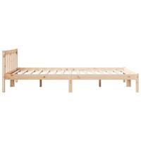 Bedframe extra lang zonder matras massief grenenhout 160x220 cm - thumbnail