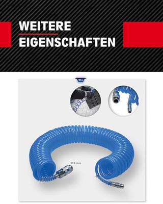 Brilliant Tools BT160030 Pneumatische luchtslang 10 m 8 bar