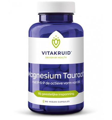 Vitakruid Magnesium Tauraat met Vitamine B6 (P-5-P) 90