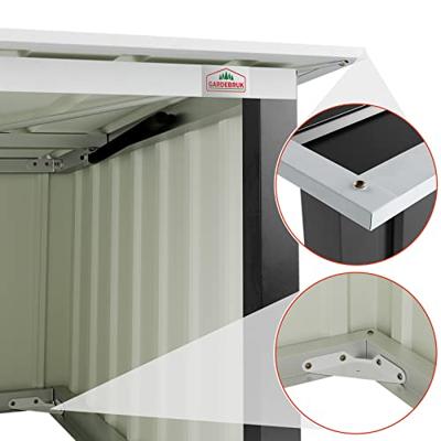 Robotmaaier Garage Antraciet Metaal 89x90x54cm