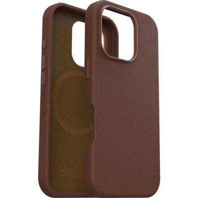 Otterbox Symmetry iPhone 16 Pro Cactus leren hoesje - Magsafe Backcover - Rich Adobe Otterbox Symmetry iPhone 16 Pro Cactus leren hoesje - Magsafe Backcover - Rich Adobe