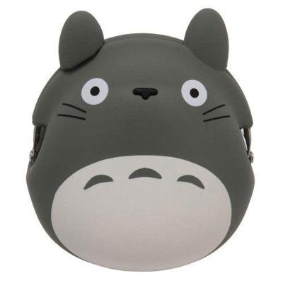 My Neighbor Totoro Mini Silicon Coin Purse Totoro grey 9 cm
